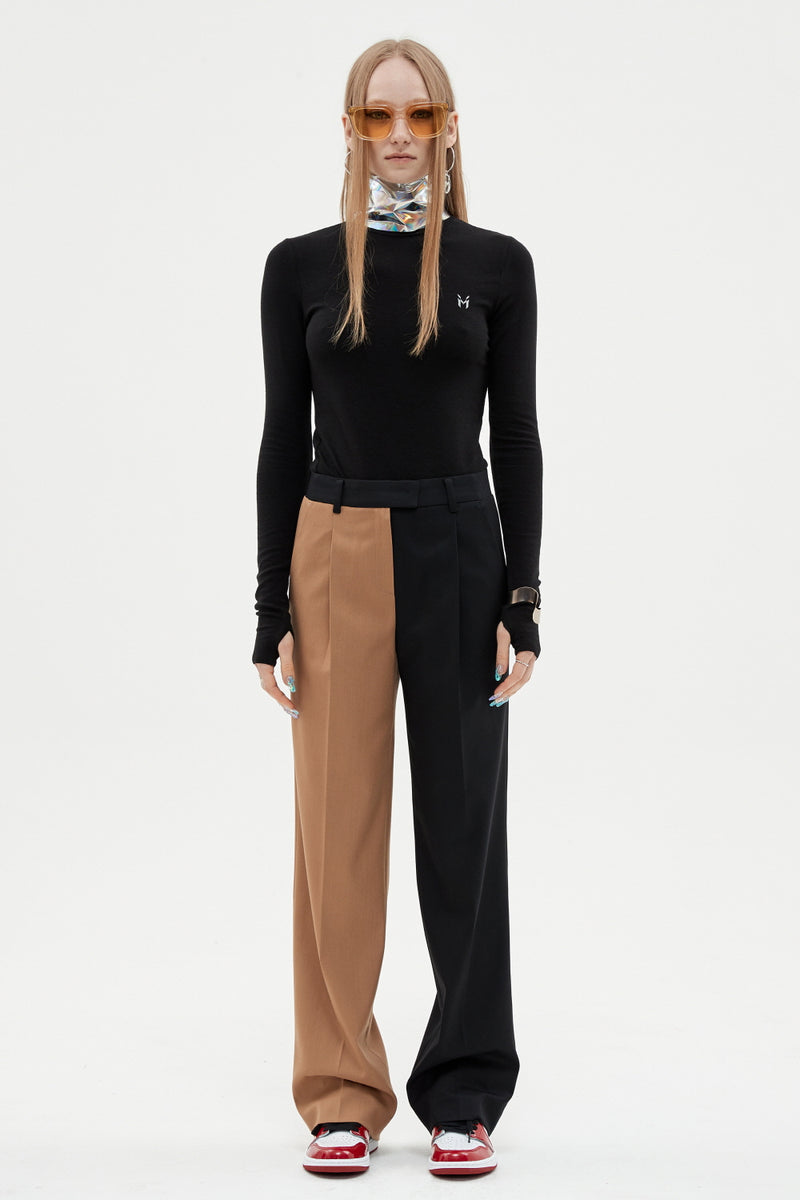 MMIC(エムエムアイシー) HALF WIDE SLACKS