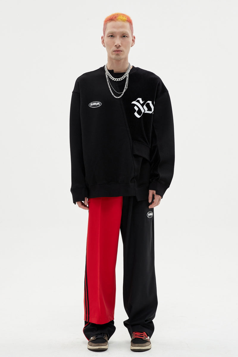 MMIC(エムエムアイシー) HALF&HALF TRACK SLACKS