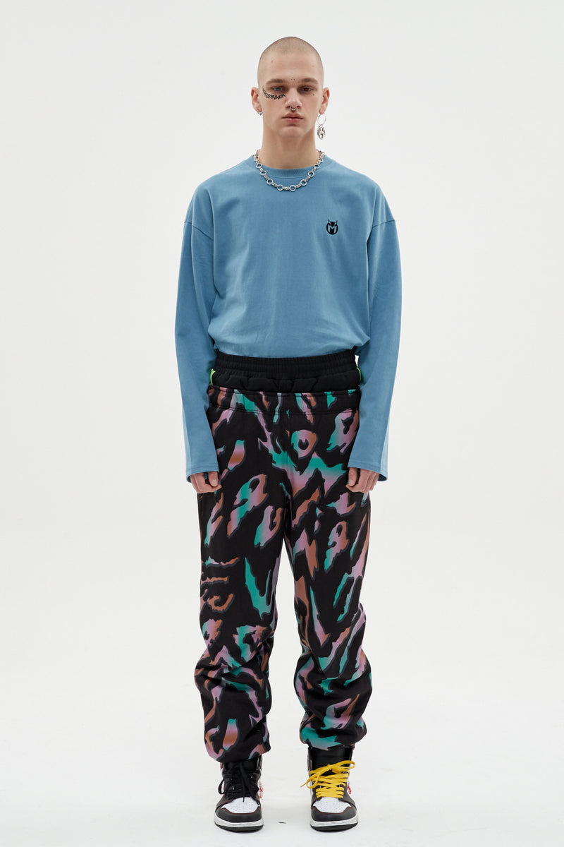 MMIC(エムエムアイシー) LEOPARD JOGGER PANTS
