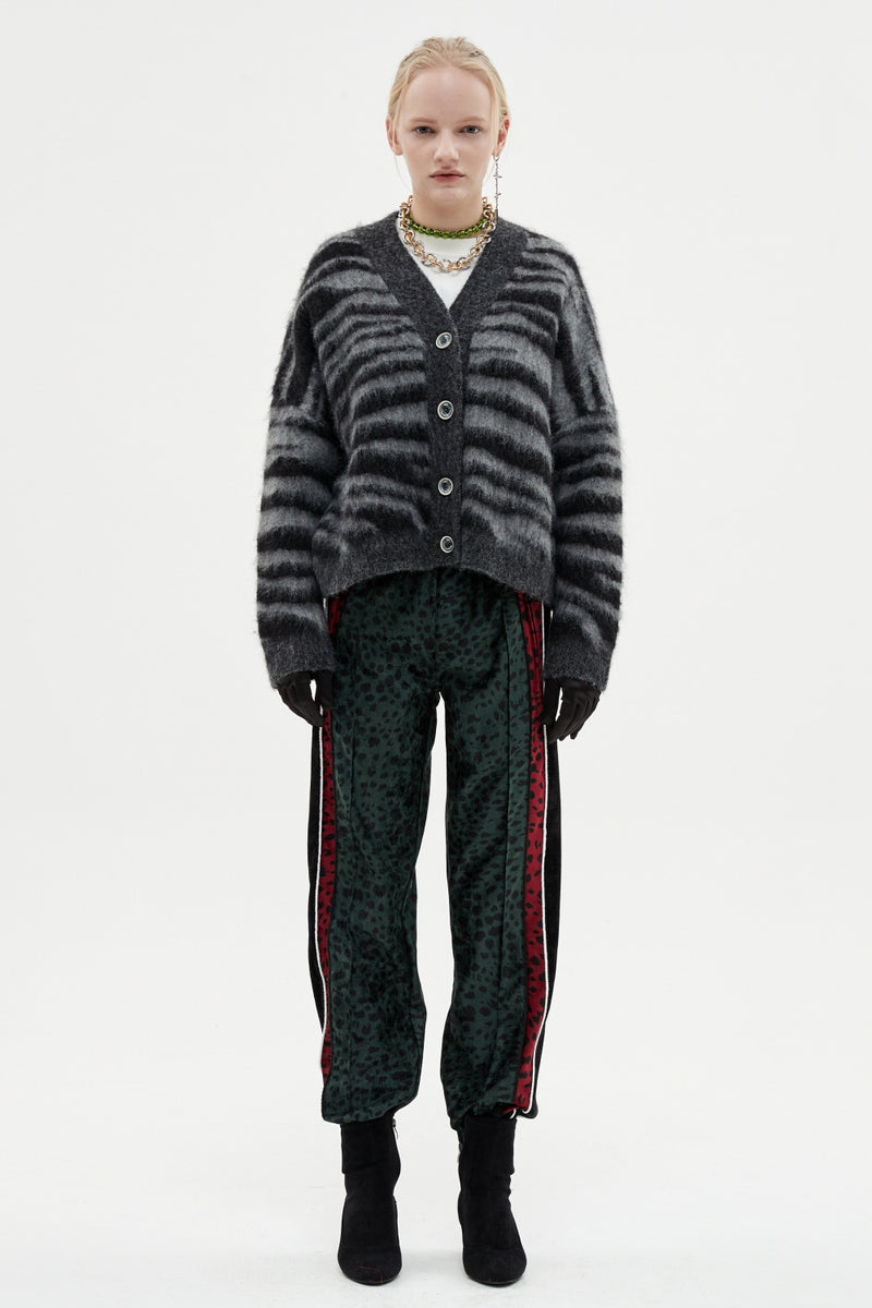 MMIC(エムエムアイシー) ZEBRA BRUSH CARDIGAN