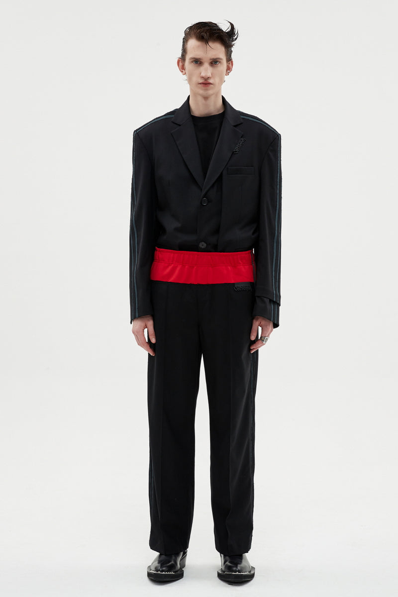 MMIC(エムエムアイシー) RAWCUT TRACK SLACKS