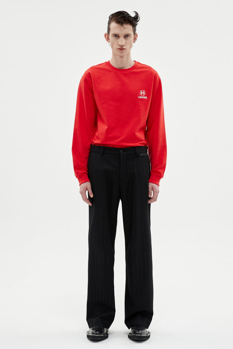 MMIC(エムエムアイシー) STRIPE FLARE SLACKS