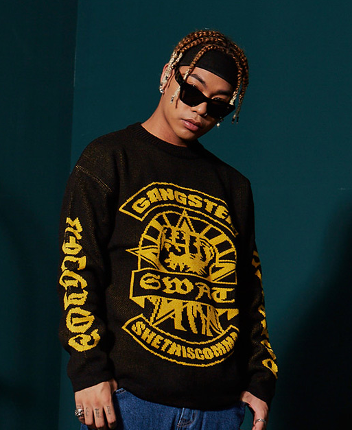 シディスコンマ(SHETHISCOMMA) GANGSWAT KNIT