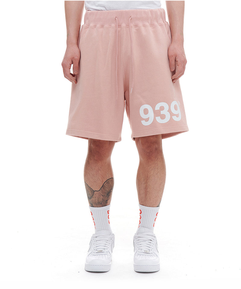ARCHIVE BOLD (アーカイブボールド)　939 LOGO SWEAT SHORTS (PINK)