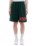 ARCHIVE BOLD (アーカイブボールド)　939 LOGO SWEAT SHORTS (DEEP GREEN)