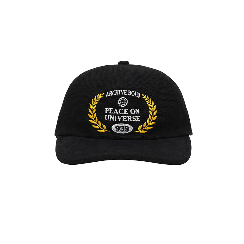 ARCHIVE BOLD (アーカイブボールド)　CROWN WORK CAP (BLACK)