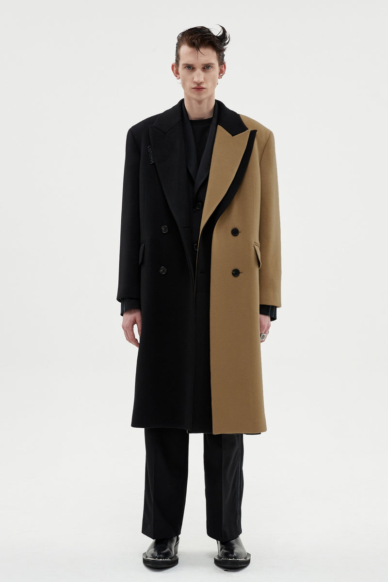 MMIC(エムエムアイシー) HALF DOUBLE LAPEL COAT