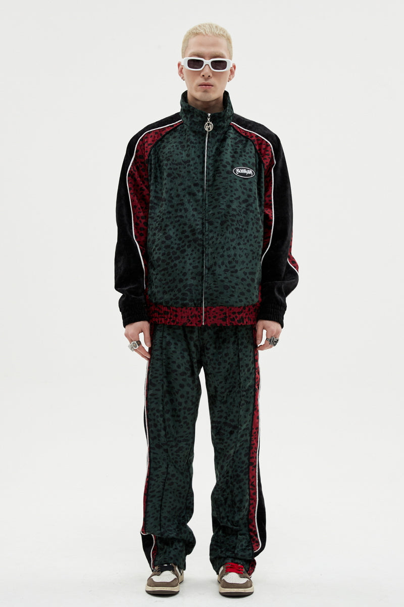 MMIC(エムエムアイシー) LEOPARD VELVET ZIP UP JACKET