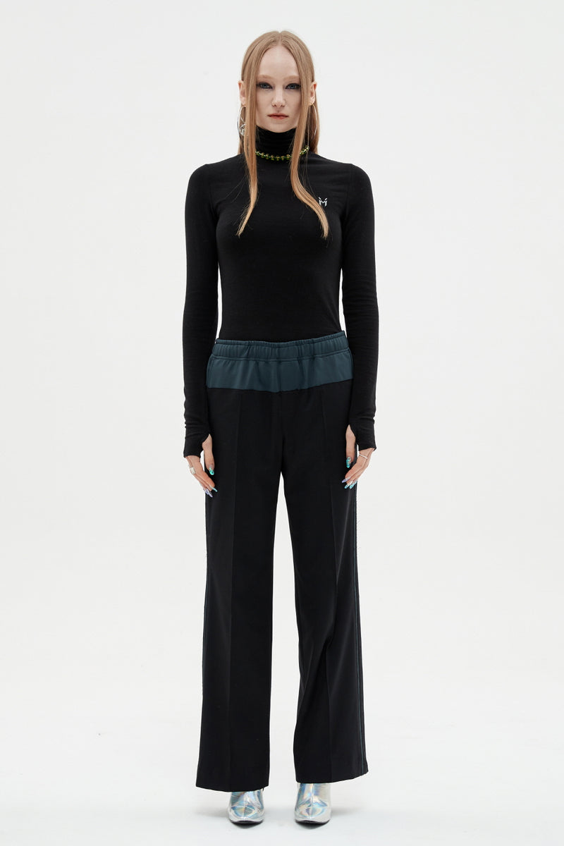 MMIC(エムエムアイシー) SIDE RAW CUT LINE PANTS