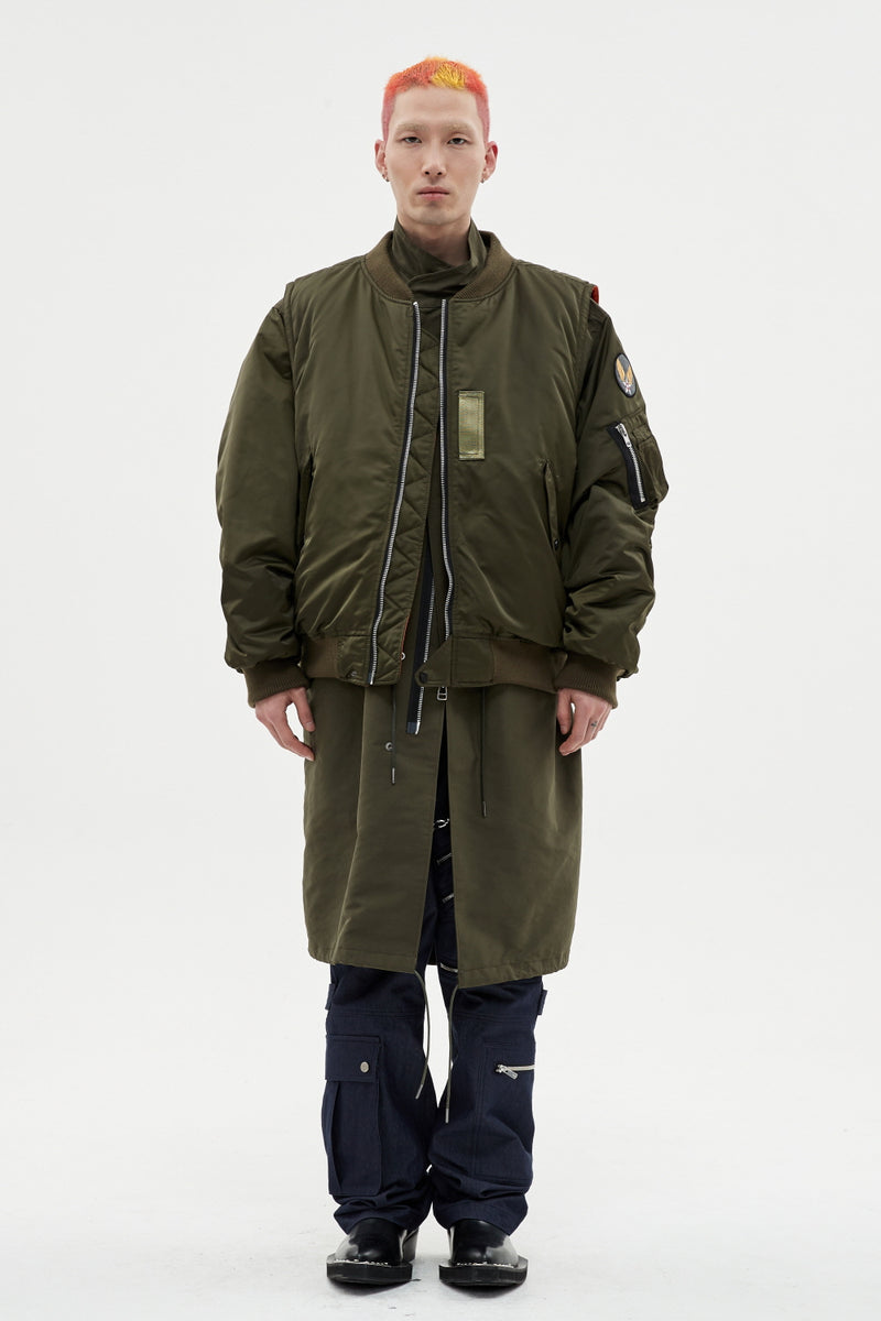 MMIC(エムエムアイシー) REVERSIBLE MA-1 VEST