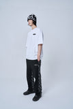 オーワイ(OY) BASIC ROUND LOGO T-WHITE