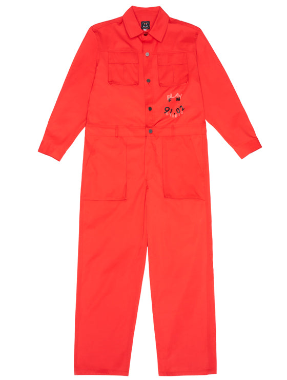 FM91.02 (エフエム91.02)　xPLAY Overalls red