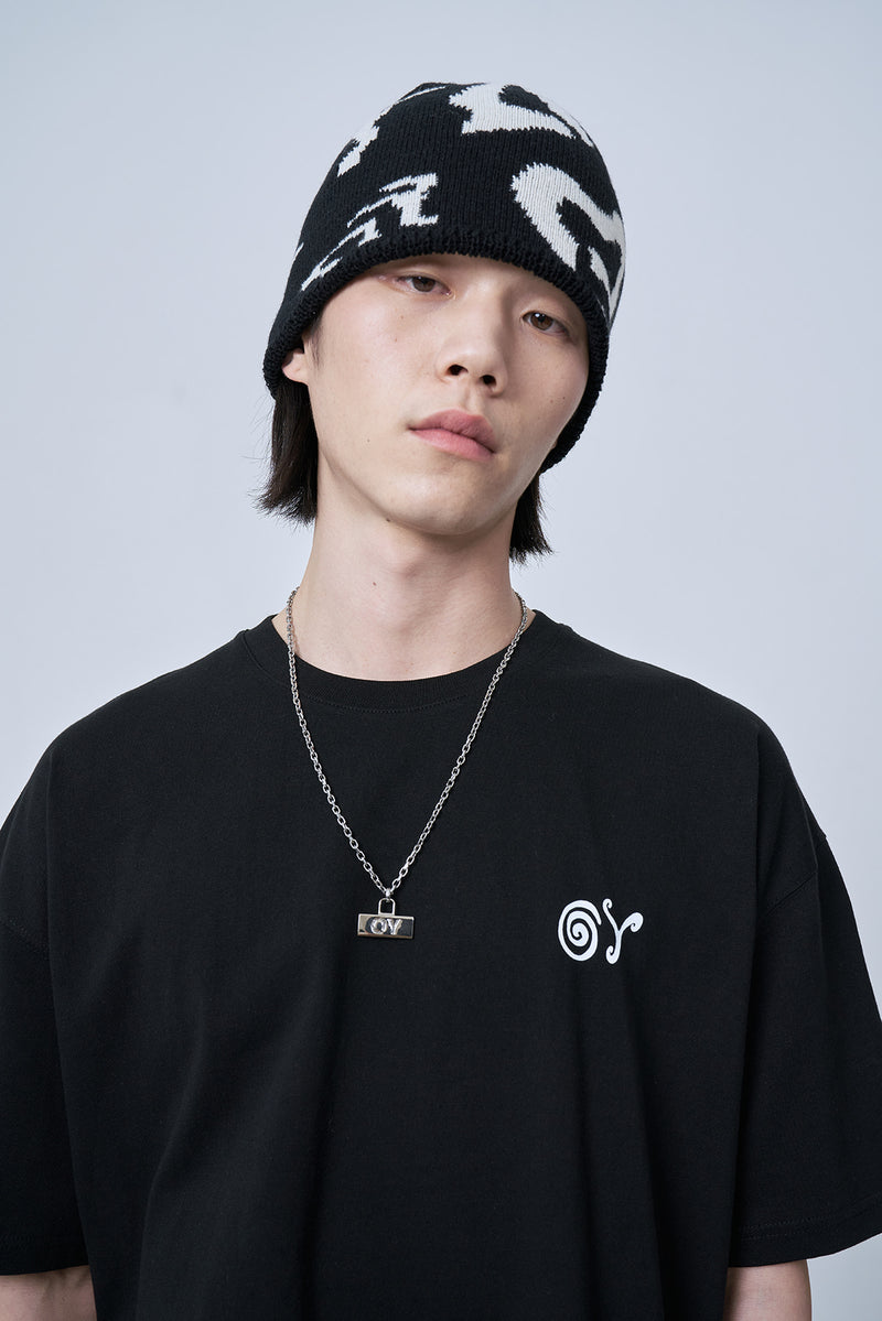 オーワイ(OY) TRUMP CUBE LOGO T-BLACK