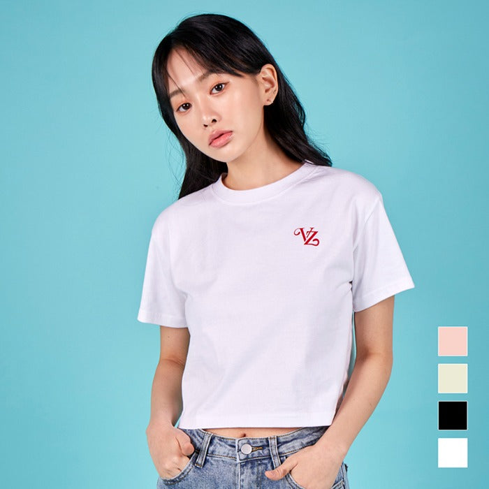 VARZAR(バザール) Love VARZAR Crop T-Shirts (4color)