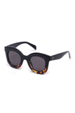 BLACKPURPLE (ブラックパープル)  Big Low sunglasses (LEOPARD)