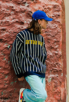 シディスコンマ(SHETHISCOMMA) RETRO WAVE KNIT