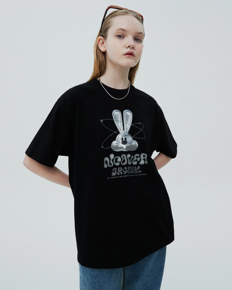 NCOVER（エンカバー）3D ZET FACE TSHIRT-BLACK