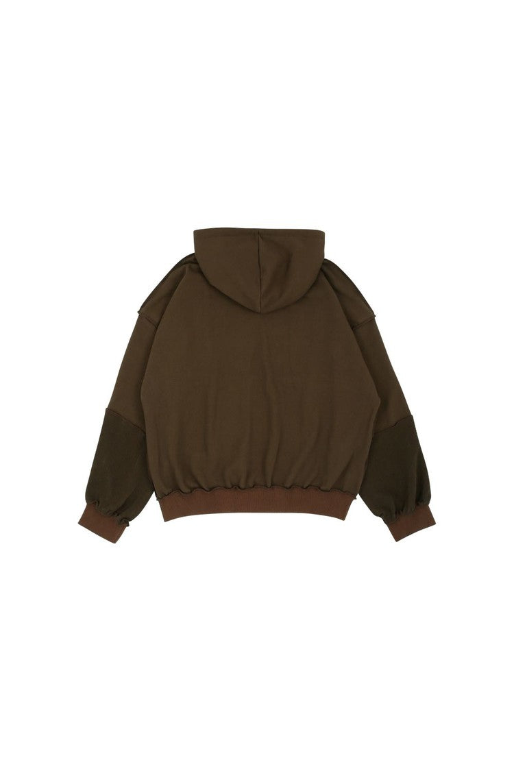 ReinSein（レインセイン）Brown Cutting hoodie
