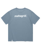 mahagrid (マハグリッド)  ORIGIN LOGO TEE [LIGHT BLUE]