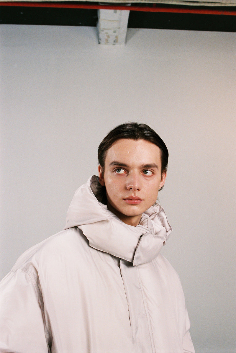 ディープリーク(DPRIQUE) HOOD PADDED JACKET - IVORY