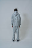 オーワイ(OY) ROUND LOGO JOGGER PANTS-GREY