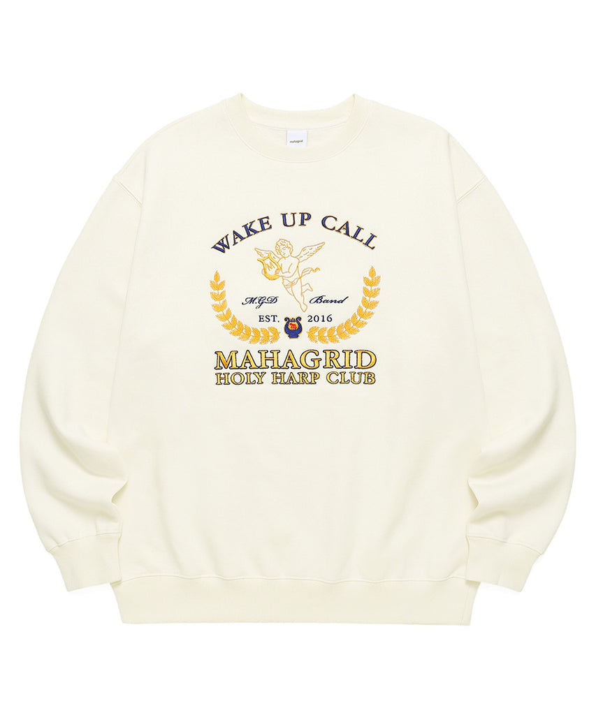 mahagrid (マハグリッド) HHC SWEATSHIRT [IVORY]