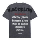 ブラックブロンド(BLACKBLOND) BBD History Pigment T-Shirt (Charcoal)
