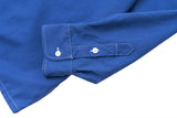 Q CUMBERS (キューカンバース) CPO SHIRTS / Blue