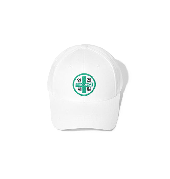 FM91.02 (エフエム91.02)　SAFE CREW CAP WHITE