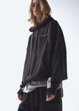 オベルー(OVERR) 20SS BASIC LOGO BLACK HOODIE