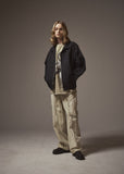 オベルー(OVERR) 20SS BLACK WASHED DENIM JACKET