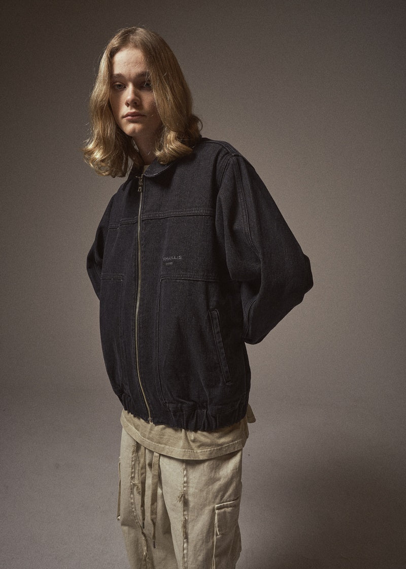 オベルー(OVERR) 20SS BLACK WASHED DENIM JACKET