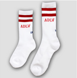 アクメドラビ(acme' de la vie) ADLV logo socks (RED)