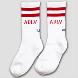 アクメドラビ(acme' de la vie) ADLV logo socks (RED)