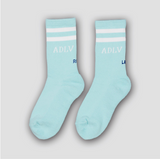 アクメドラビ(acme' de la vie) ADLV Mint Logo socks