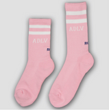 アクメドラビ(acme' de la vie) ADLV Baby Pink Logo socks