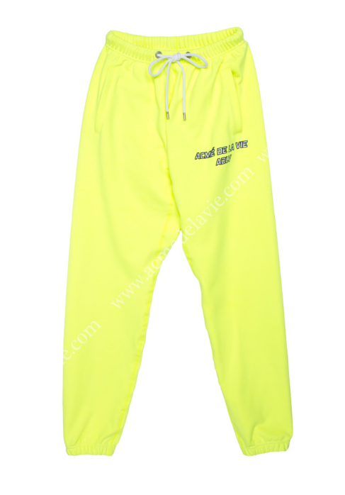 アクメドラビ(acme' de la vie) ADLV TRAINNING BOTTOM NEON YELLOW
