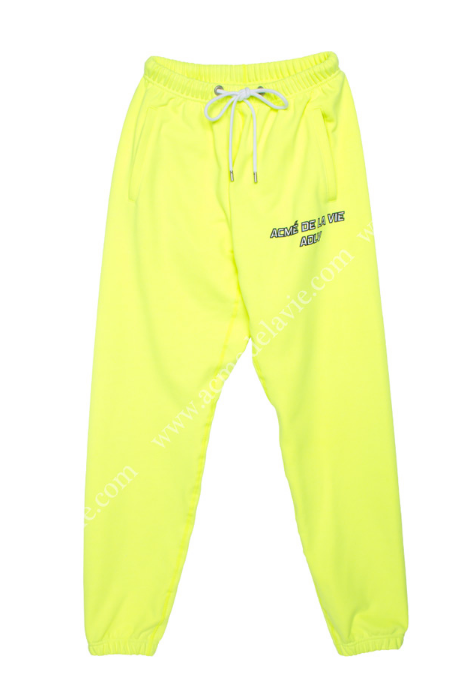 アクメドラビ(acme' de la vie) ADLV TRAINNING BOTTOM NEON YELLOW