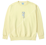 アクメドラビ(acme' de la vie) ADLV SEAHORSE SWEATSHIRT LIGHT YELLOW