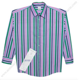 アクメドラビ(acme' de la vie) ADLV STRIPE SHIRT MULTI COLOR