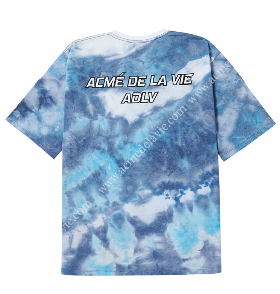 アクメドラビ(acme' de la vie) ADLV SHARK SHORT SLEEVE T-SHIRT MULTI BLUE