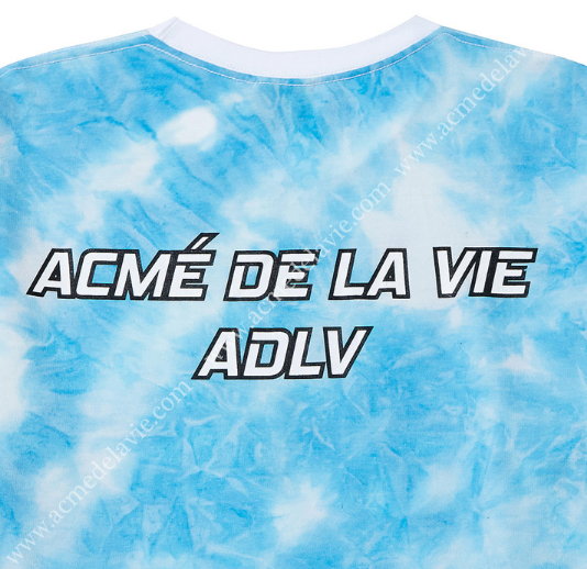 アクメドラビ(acme' de la vie) ADLV SHARK SHORT SLEEVE T-SHIRT SKY BLUE
