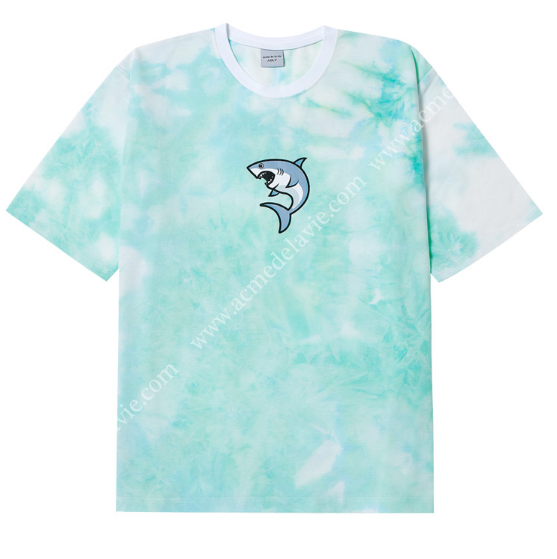 アクメドラビ(acme' de la vie) ADLV SHARK SHORT SLEEVE T-SHIRT SKY MINT