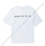 アクメドラビ(acme' de la vie) ADLV BABY FACE SHORT SLEEVE T-SHIRT WHITE SUPERMAN