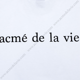 アクメドラビ(acme' de la vie) ADLV BABY FACE SHORT SLEEVE T-SHIRT WHITE SUPERMAN