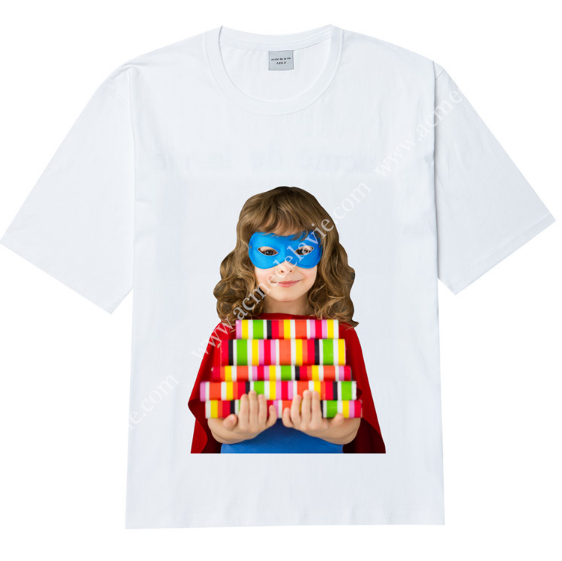 アクメドラビ(acme' de la vie) ADLV BABY FACE SHORT SLEEVE T-SHIRT WHITE JELLY