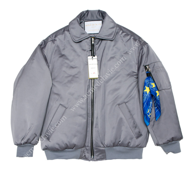 アクメドラビ(acme' de la vie) ADLV BANDANA RING MA-1 CHARCOAL