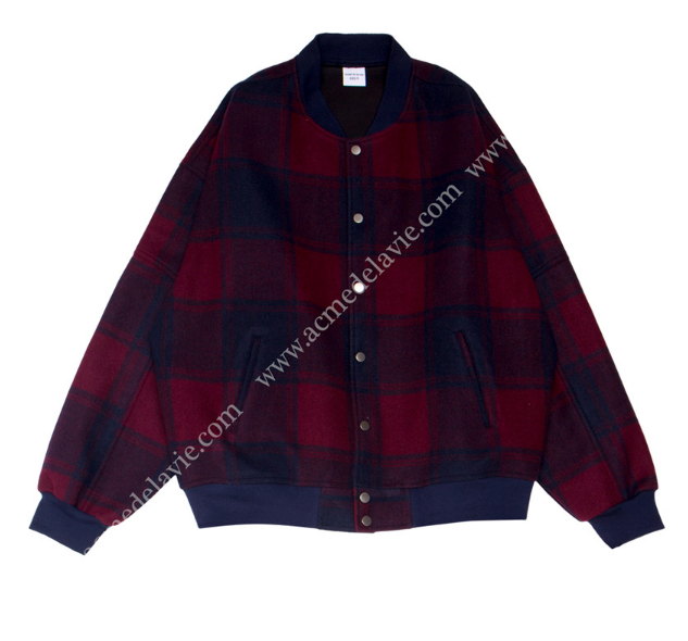 アクメドラビ(acme' de la vie) ADLV CHECKED BLOUSON