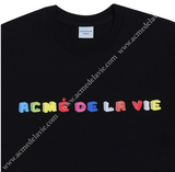 アクメドラビ(acme' de la vie) ADLV JELLY LOGO SHORT SLEEVE T-SHIRT (black)