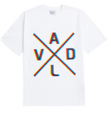 アクメドラビ(acme' de la vie) ADLV 3D X LOGO SHORT SLEEVE T-Shirt WHITE